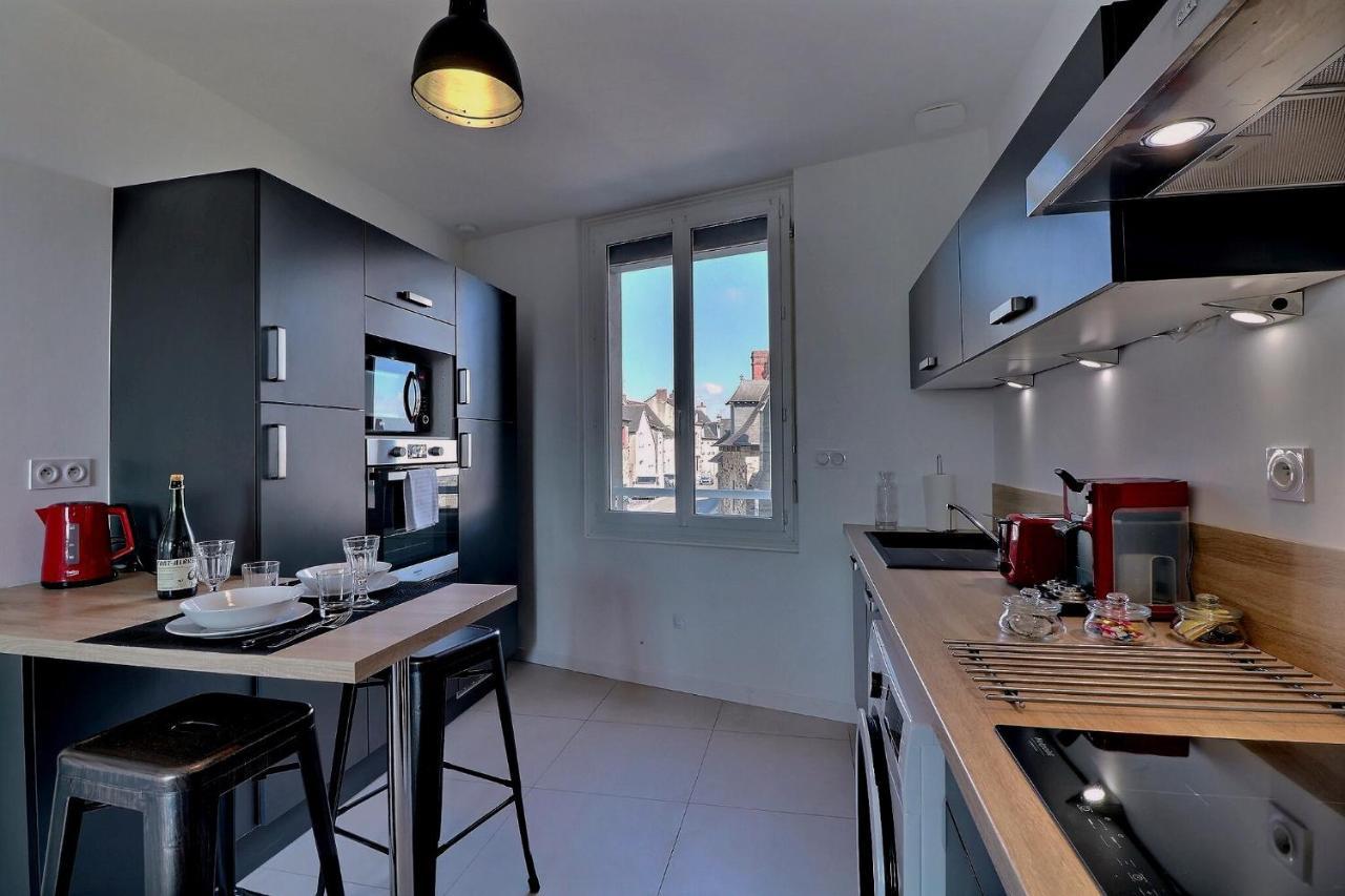 Appartement Logisy En Centre-Ville De Vitre I Logisy L'Indu Vitré Exterior foto